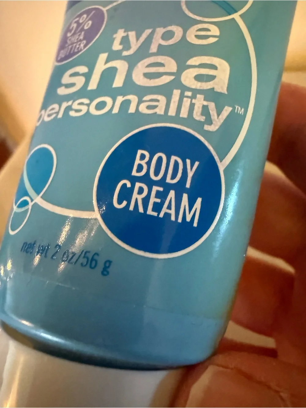 Bath & Body Works True Blue Spa Body Cream Shea Personality 2 oz Discontinued